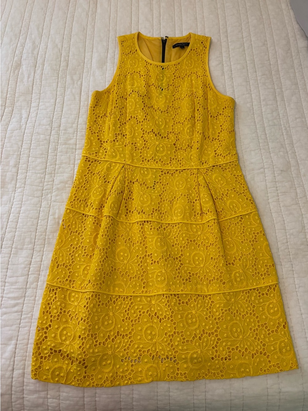 Nanette Lepore Sierra Madre Lace Treasure Dress in Sunshine